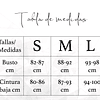 Top Escote en V Malla