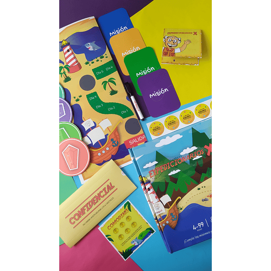 Juego Infantil Expedicionarios