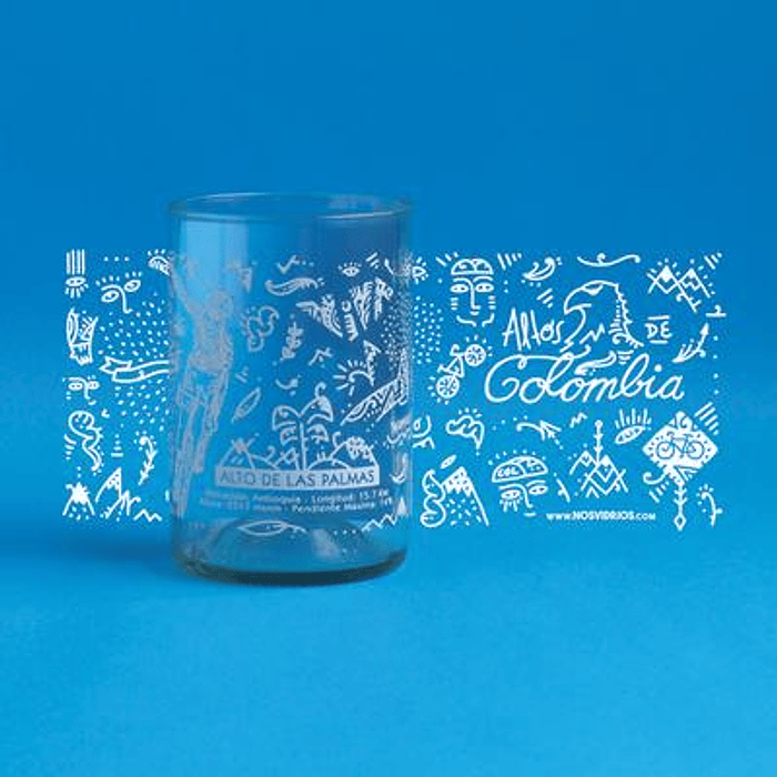 Vasos Altos de Colombia x4 11