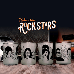 Vasos Colección Rockstars x4