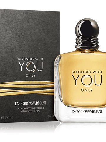 Giorgio Armani-Stronger with you Only 100 ml hombre