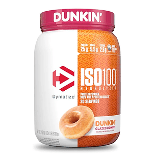 Iso 100 Dunkin 1.4 Lb Edición Limitada Dunkin Glazed Donut