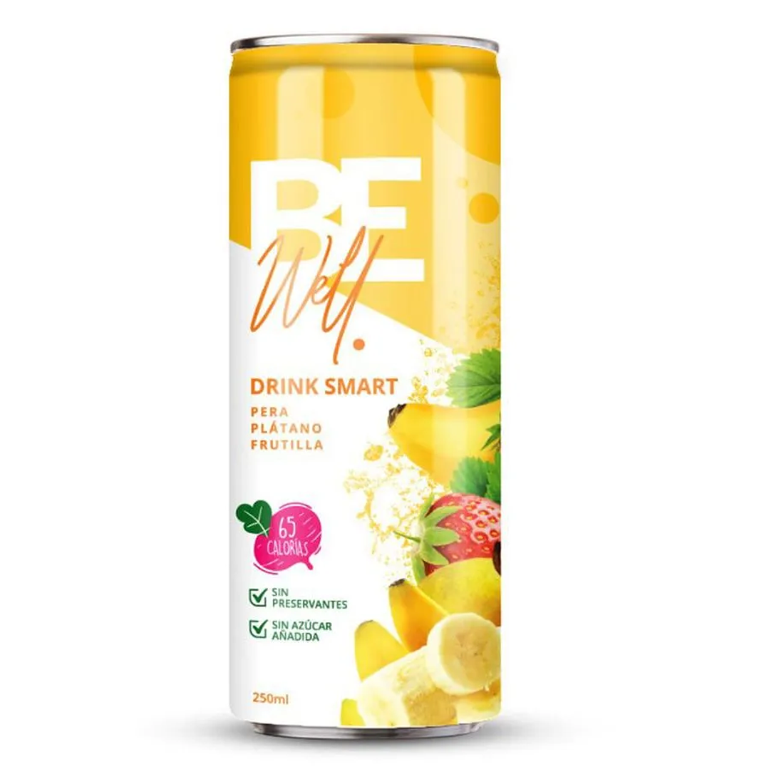 Jugo Be Well Drink Smart (pera, platano, frutilla) 1