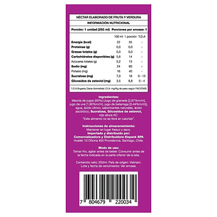 Jugo Be Well Drink Smart (uva)