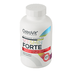 Multivitaminico Vit&Min Forte 120 Tabs Ostrovit