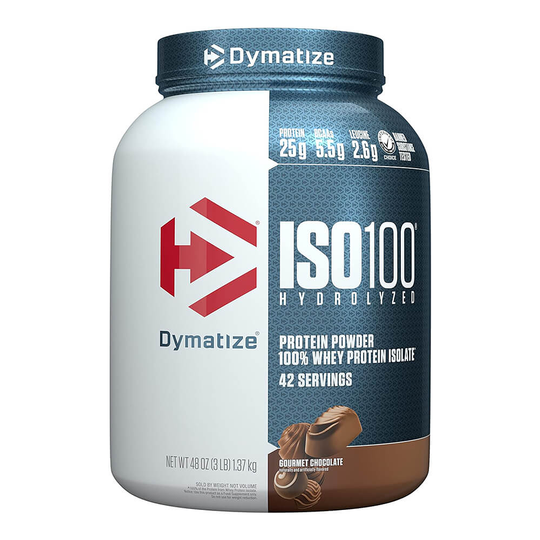 Iso 100 Dymatize 3 LIBRAS Sabor Chocolate Gourmet 1