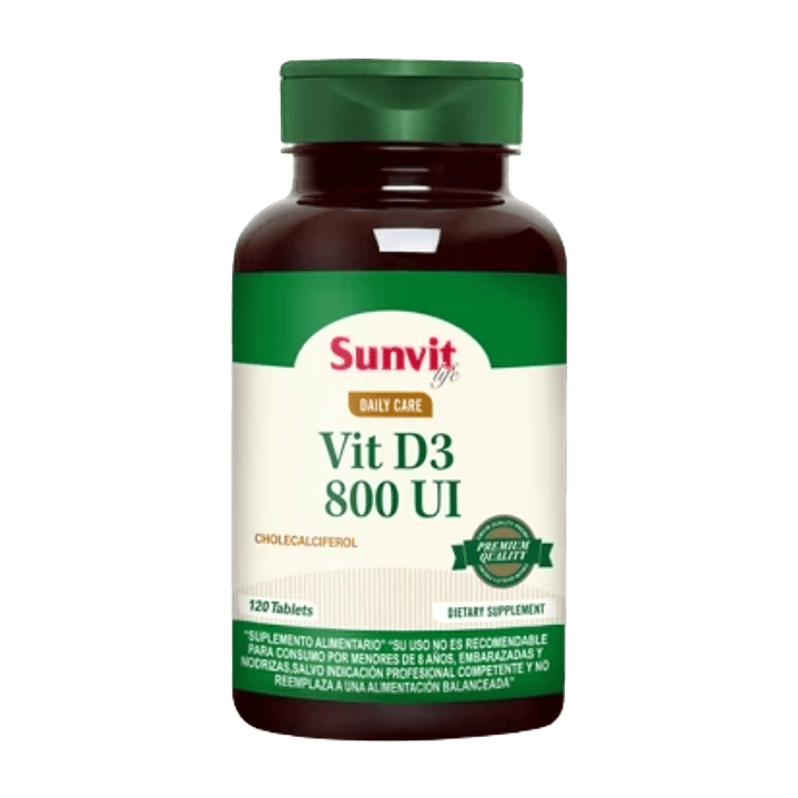 Sunvitlife Vitamina D3 800 UI 1