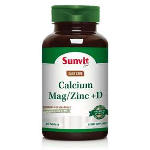 Sunvitlife Calcium Mag/Zinc + D