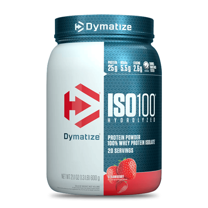 ISO 100 Dymatize 1.4 Lb Strawberry (Frutilla) 1