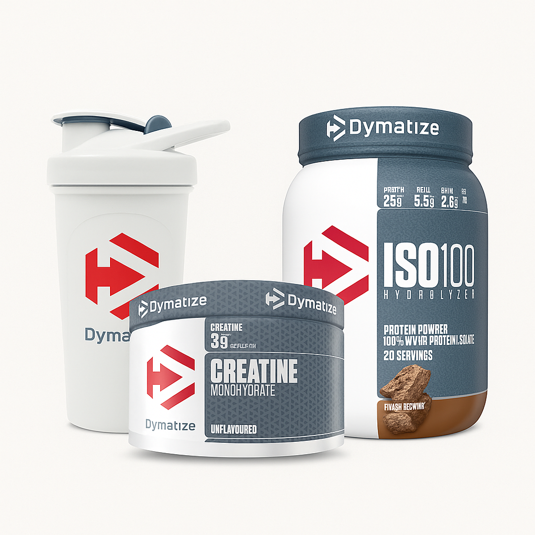 PACK NAVIDAD DYMATIZE (proteina+creatina+shaker) 1