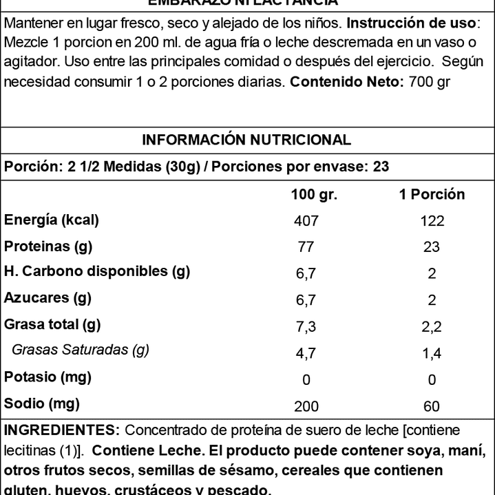 PROTEÍNA SIN SABOR OSTROVIT 3