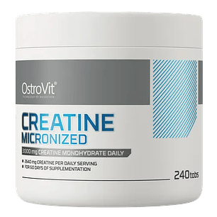 Creatina OstroVit Micronizada 240 tabletas | Plenitté Chile