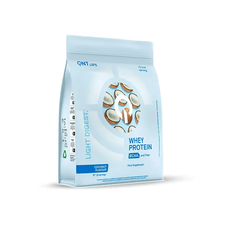 Light Digest Whey Protein de QNT COCONUT (25 servicios) 1