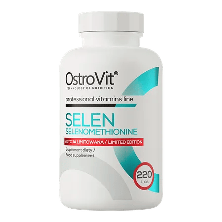 Ostrovit Vitamina Selenio Seleniometionina 220 Tabs 2