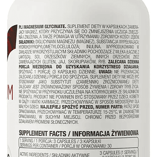 Ostrovit Magnesio Glicinato | Magnesium Glycinate | 90 Caps Sin Sabor
