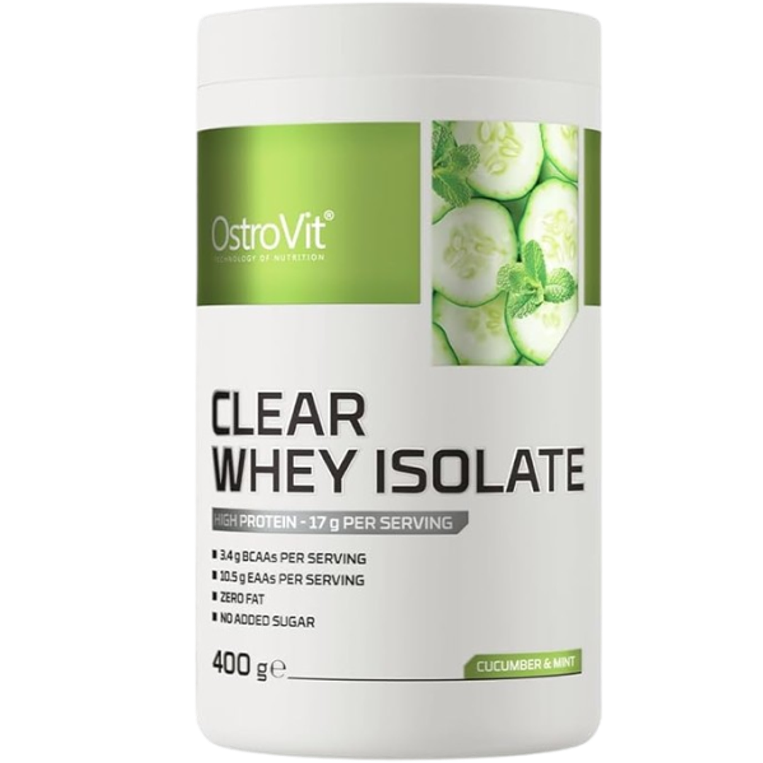 Clear Whey Isolate 400 Gr Ostrovit - Pepino con Menta 1
