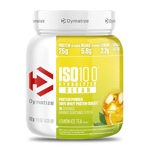 PROTEINA ISO 100 HYDROLYZED 1.13 LB LEMON ICE TEA + SHAKER