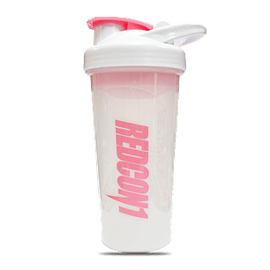 Redcon1 Shaker Blanco Logo Rosado