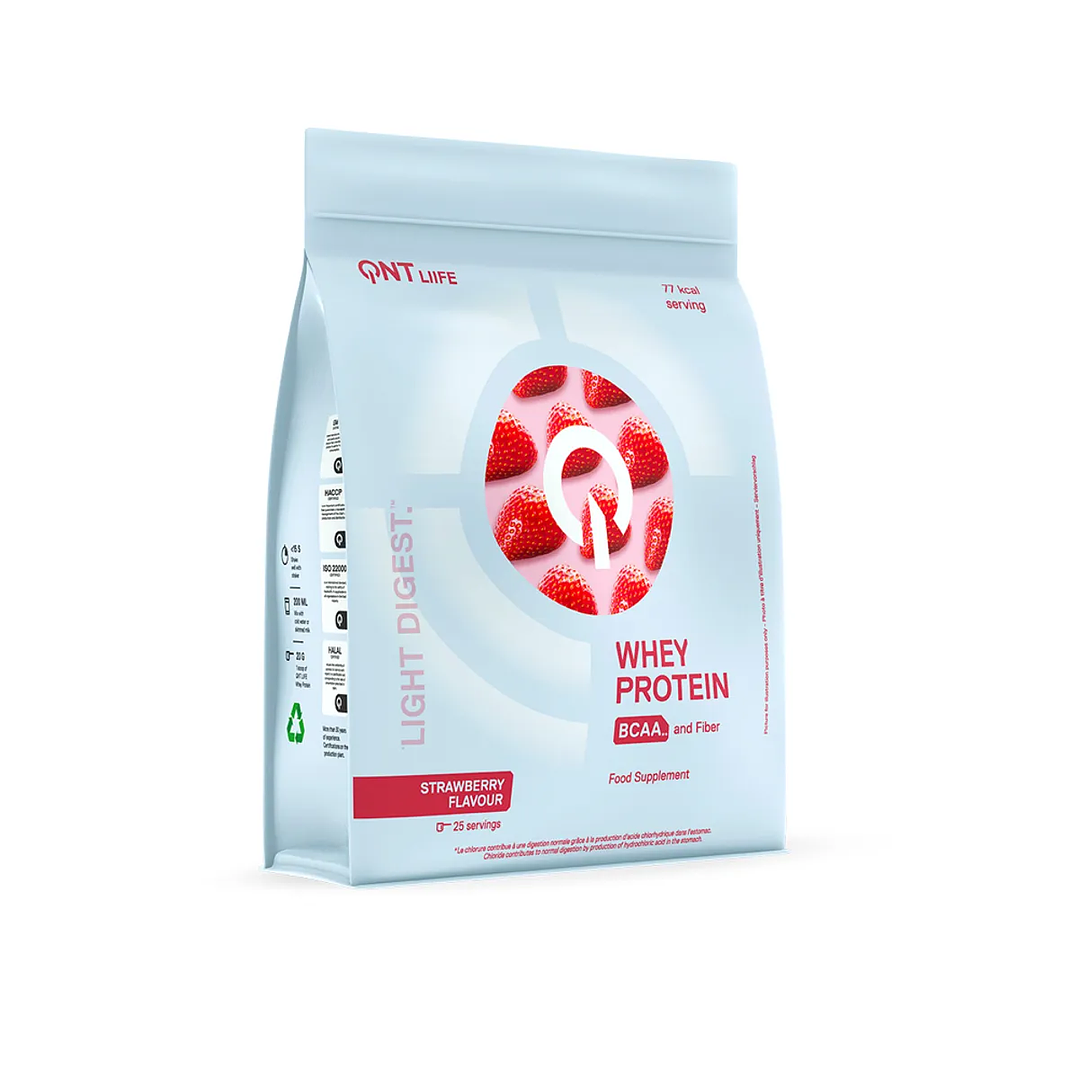 Light Digest Whey Protein de QNT FRUTILLA (25 servicios) 1