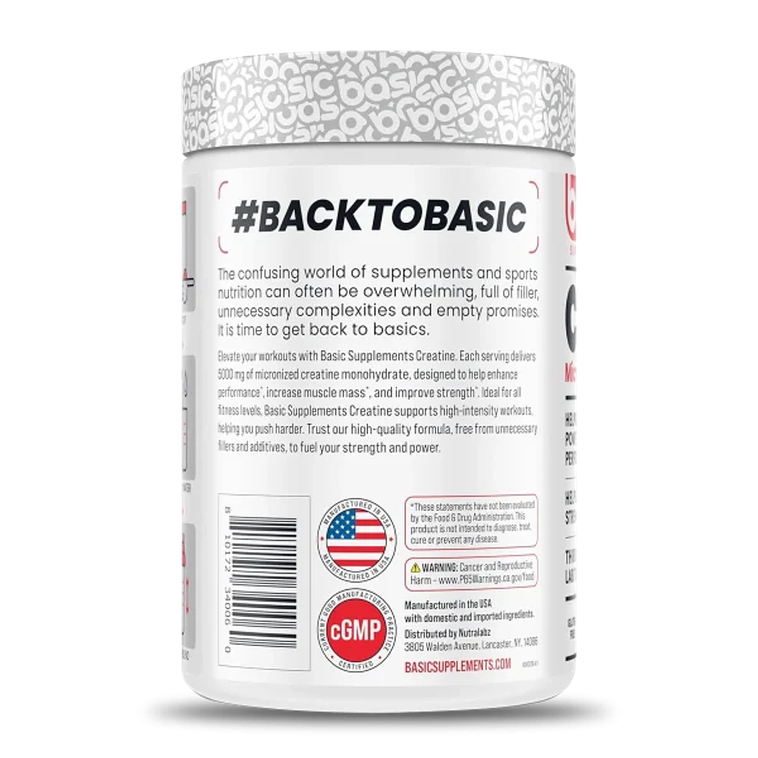 Creatina Basic 300 Grs (5g por porción) 2