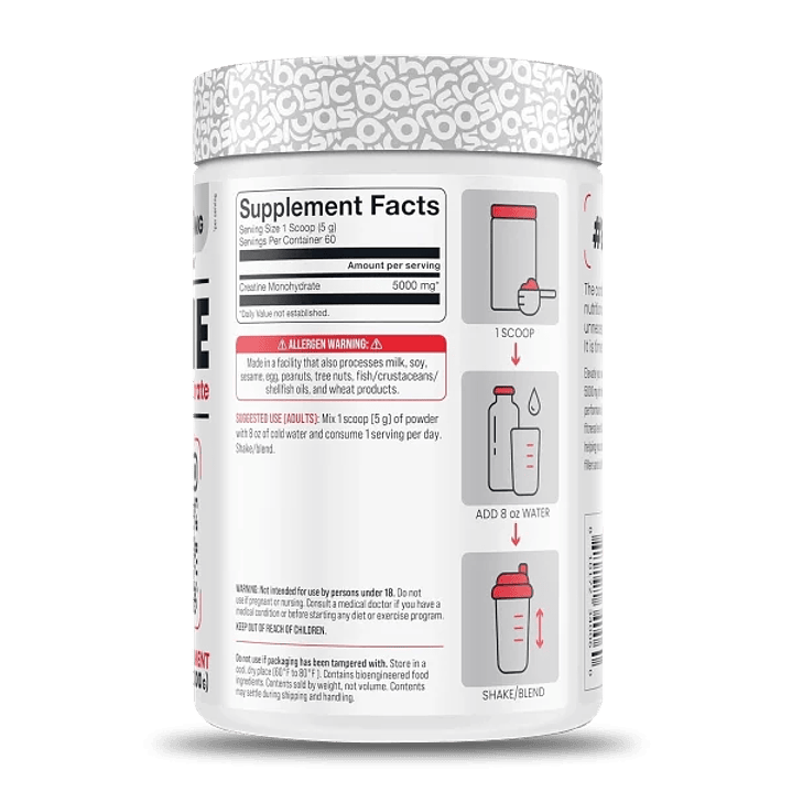 Creatina Basic 300 Grs (5g por porción) 3