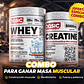 Proteina Whey 2 Lb Blue Marshmallow + Creatina 300g Basic  - Miniatura 1