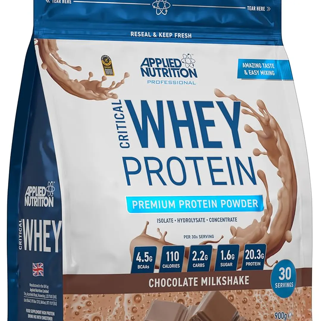 PROTEINA CRITICAL WHEY (900 GR) 