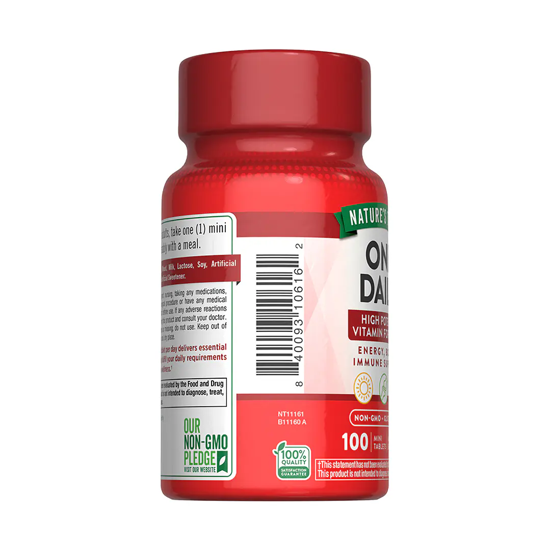 Multivitaminico One Daily 100 Comp NATURE'S TRUTH 3