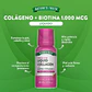 Colágeno líquido Nature's Truth | con Biotina | Sabor a bayas | 8 onzas | Suplemento sin OGM y sin gluten - Miniatura 2