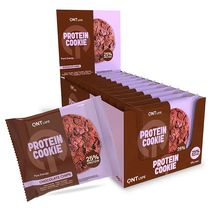 Galletas De Proteina Chocolate Chips 60 Gr - Qnt 1