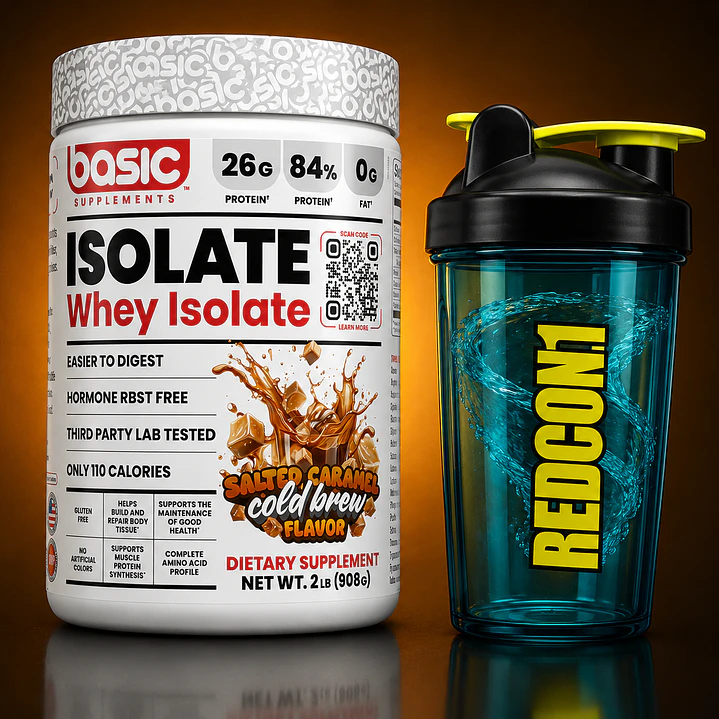 CYBER: Proteina Salted Caramel Cold Brew Basic ISO 2L + Shaker 1