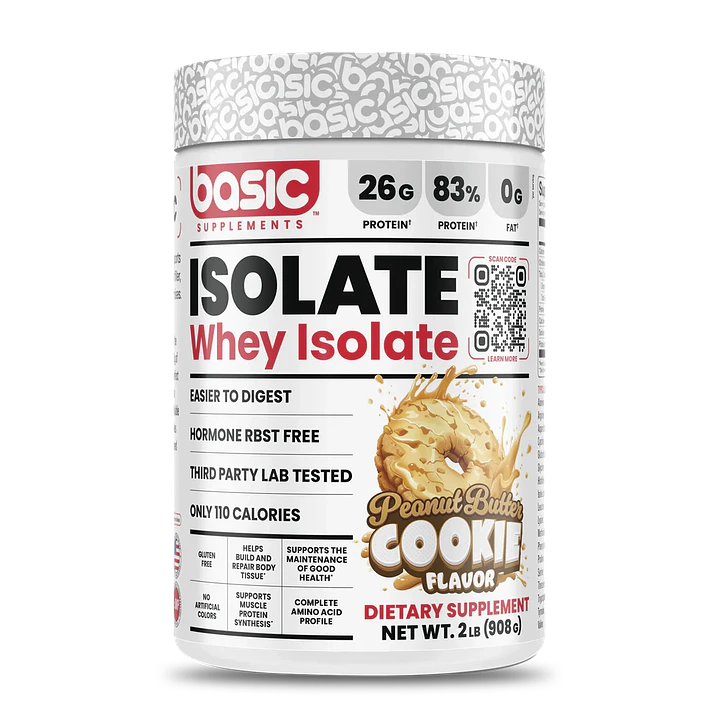 CYBER: Proteina ISO Basic Peanut Butter Cookie, 2 LBS + Shaker 2