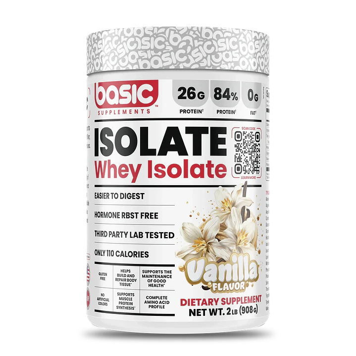CYBER: Proteina ISO Basic Vainilla, 2 LBS + Shaker 2