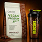 CYBER: Vegan Protein Blend 1.5 Lbs CHOCOLATE + SHAKER - Miniatura 1