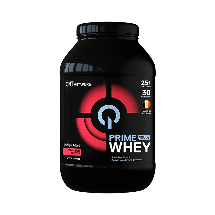 CYBER: Prime Whey Proteina FRUTILLA 30 SERVICIOS + SHAKER 1