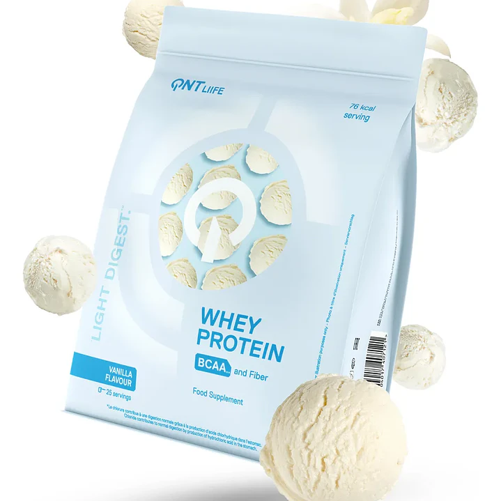 CYBER: Proteina Whey QNT VAINILLA 25 SERVICIOS + Agua + Shaker 4