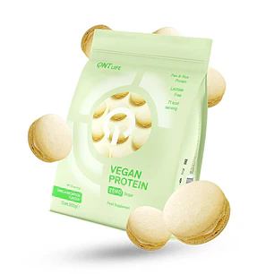 CYBER: Proteina Whey QNT Vainilla Macarron Vegan + shaker