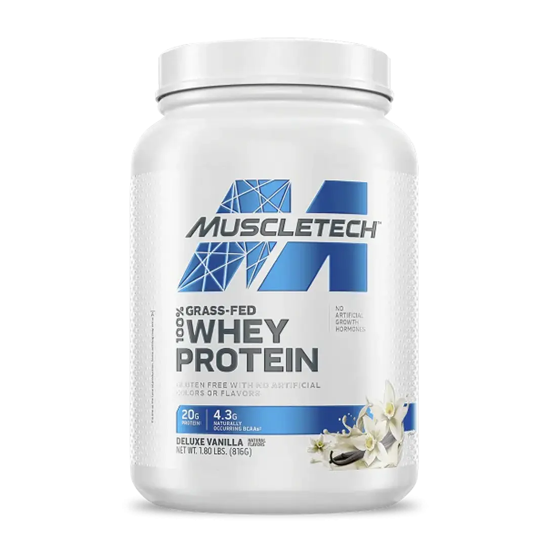 Muscletech Proteina Grass Fed 100% Whey 1.8 Lb Deluxe Vanilla 1