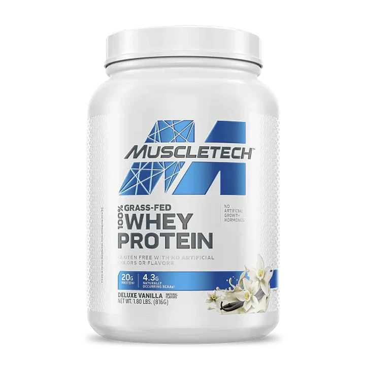 Muscletech Proteina Grass Fed 100% Whey 1.8 Lb Deluxe Vanilla 1