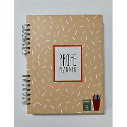 PLANNER PROFES NARANJA GRANDE