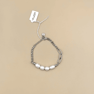 Pulseira Prateada (PP16166)