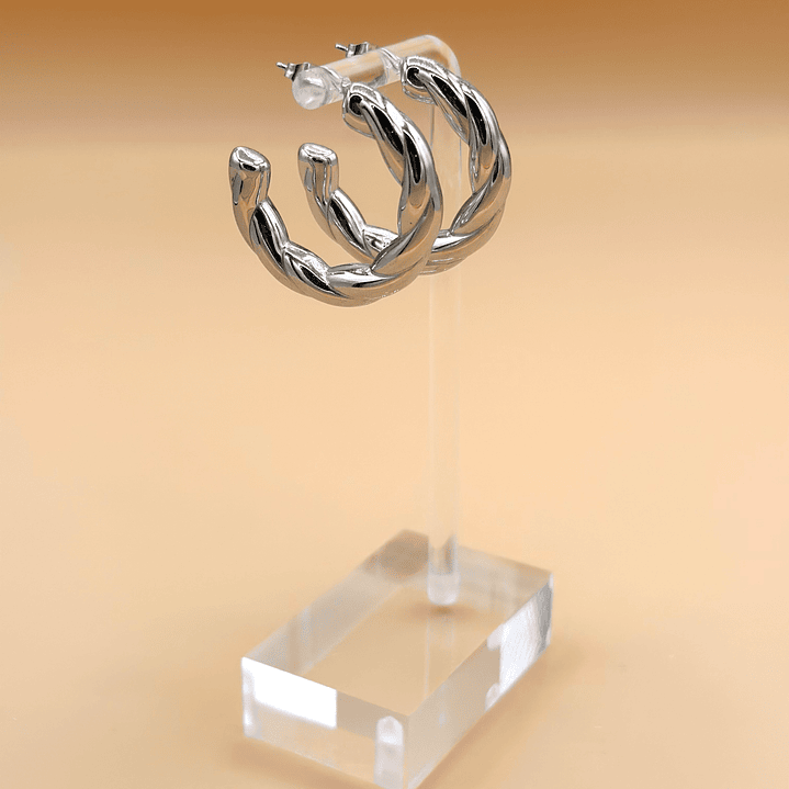 Brincos Prateados (BP18126) 1