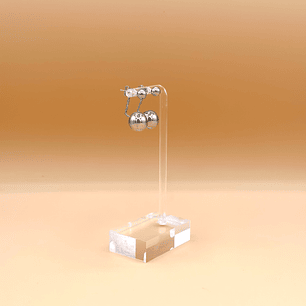 Brincos Prateados (BP14610)