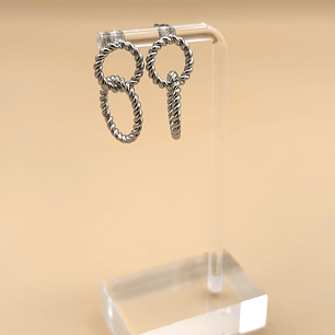 Brincos Prateados (BP10678)