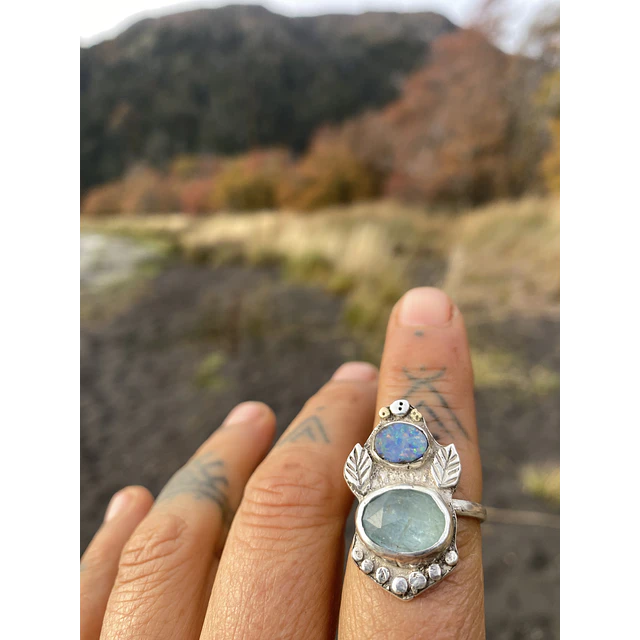 Anillo ofrenda de agua 