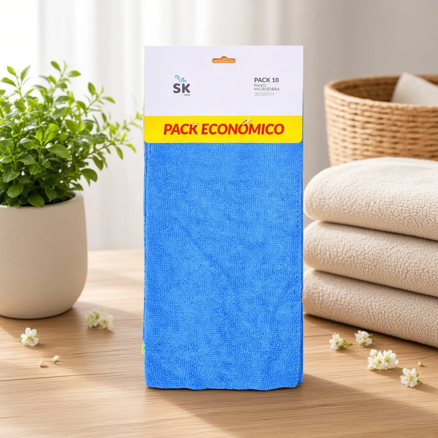Pack Económico de Panos Microfibras - 10 Unidades 1
