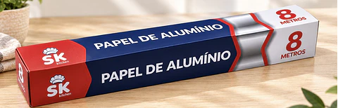 Papel alumínio/Pelicula aderente