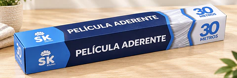 Papel alumínio/Pelicula aderente