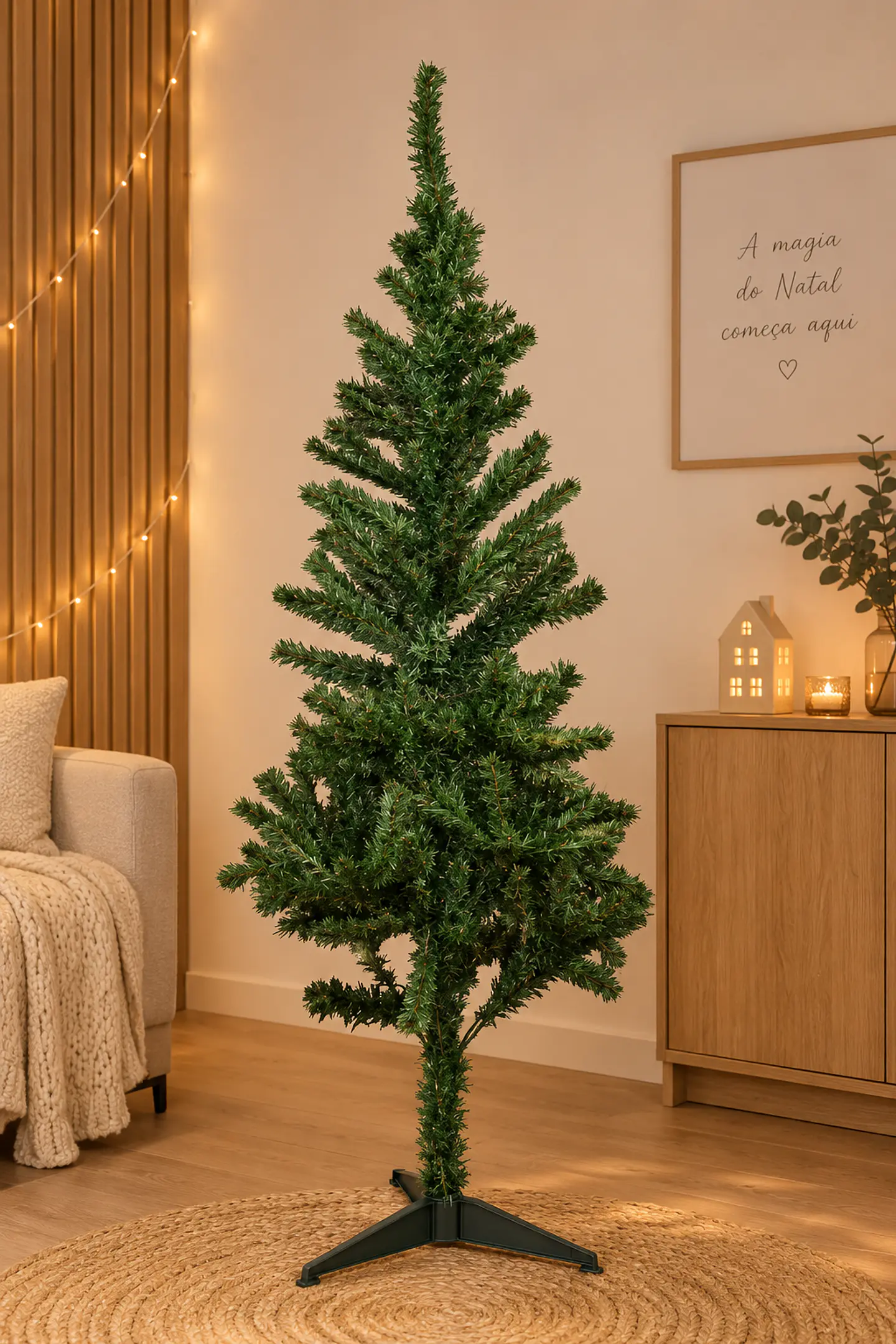 🎄 Árvore de Natal Artificial Slim 1