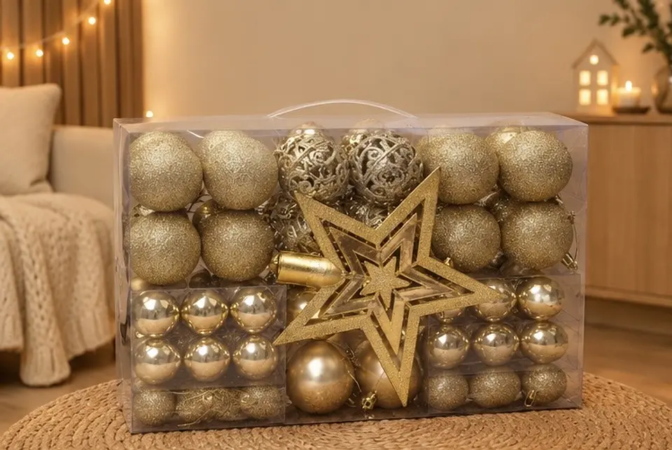 🎄Conjunto 101 bolas de natal - POR RESERVA 3
